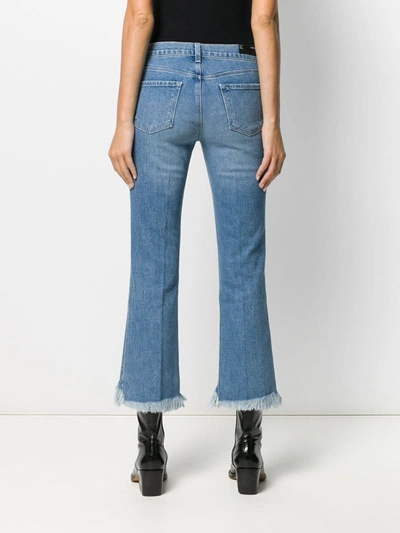 Shop J Brand Selena Trousers In Blue