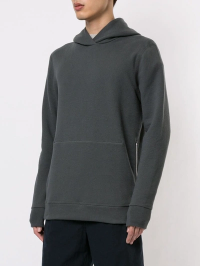 Shop John Elliott Villain Hoodie In Grey