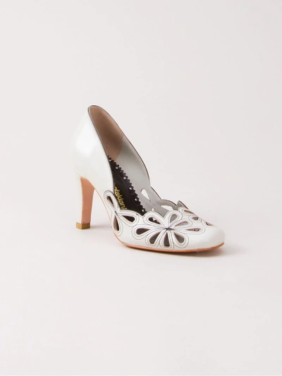 Shop Sarah Chofakian High-heel Pumps In Neutrals