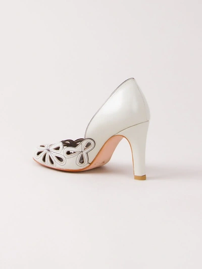 Shop Sarah Chofakian High-heel Pumps In Neutrals