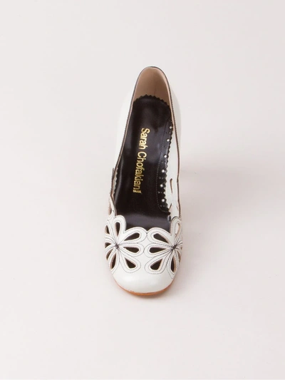 Sarah Chofakian High-heel Pumps In Neutrals
