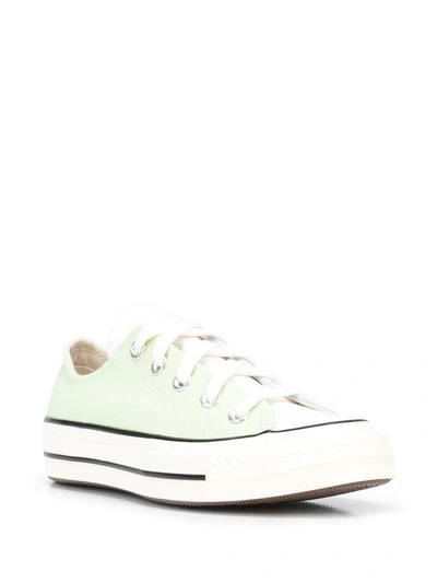 Converse Blue & Green Colorblock Chuck 70 Ox Sneakers In Blue