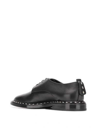 Shop Agl Attilio Giusti Leombruni Stud Embellished Shoes In Black