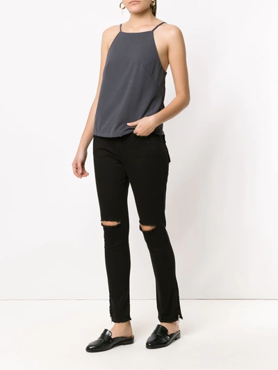 Shop Olympiah 'nari' Tank In Grey