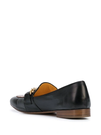 Shop Madison.maison Gioia Flat Loafers In Black