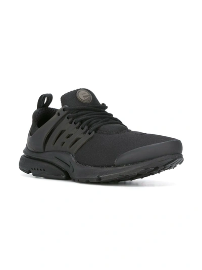 Shop Nike Air Presto Essential Sneakers In Black