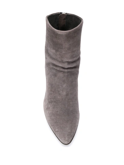 Shop Officine Creative Severine Boots In Grey
