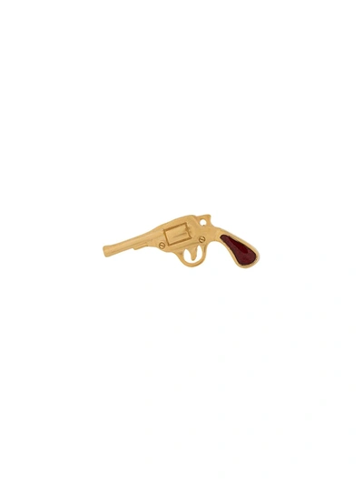 Shop True Rocks Pistol Stud In Gold