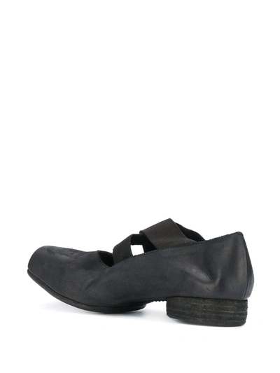 Shop Uma Wang Low Block Heel Mules In Black