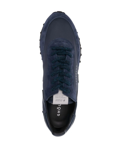 Shop Ghoud Rush Low-top Suede Sneakers In Blue