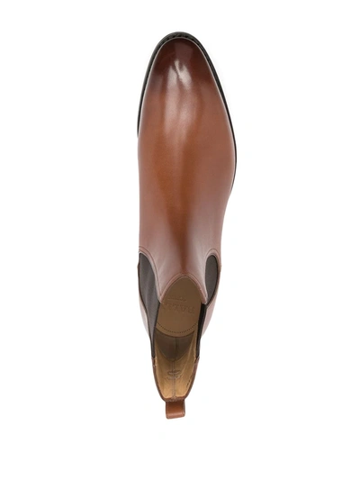 Bally Scavone Chelsea Boots In Brown