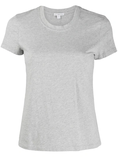 Shop James Perse Classic Short-sleeve T-shirt In Grey