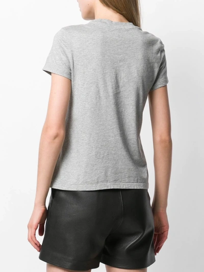 Shop James Perse Classic Short-sleeve T-shirt In Grey
