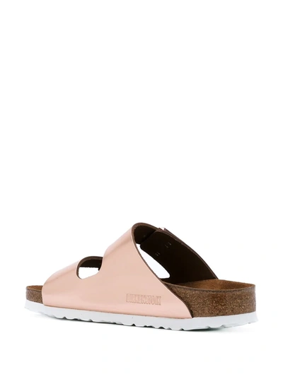 Shop Birkenstock Arizona Slip-on Sandals In Pink