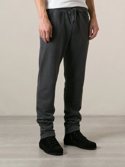 Shop Dolce & Gabbana Track Pants In Grey