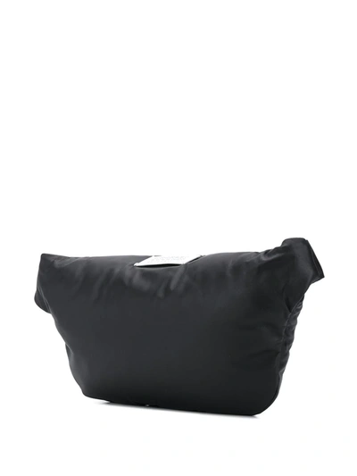 Shop Maison Margiela Padded Belt Bag In Black