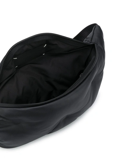 Shop Maison Margiela Padded Belt Bag In Black