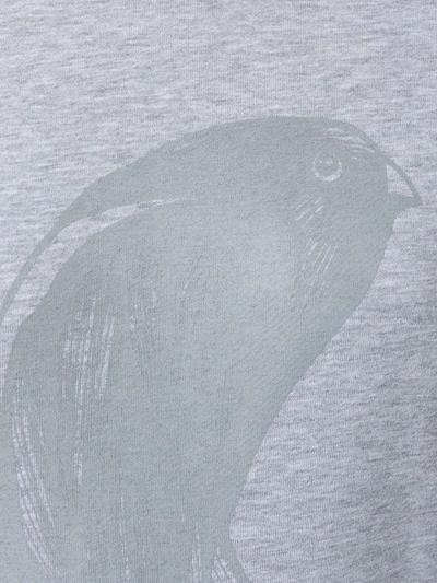 Ioana Ciolacu Oversized Printed Sweatshirt In Grey