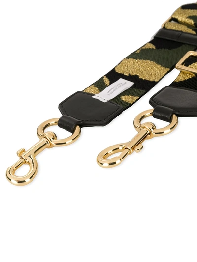 Shop Marc Jacobs The Strap' Camouflage-print Strap In Black