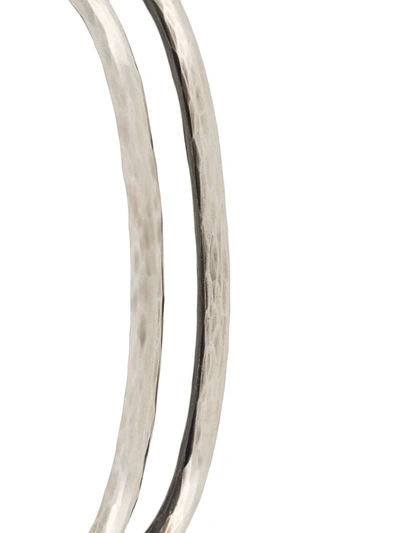 Shop Werkstatt:münchen Asymmetric Chain Bracelet In Silver