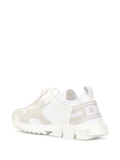 Shop Dolce & Gabbana Sorrento Low-top Sneakers In White