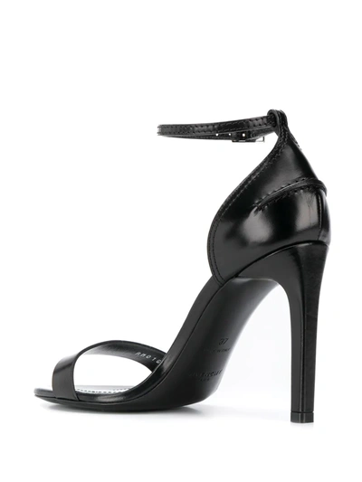 Shop Givenchy Buckle-strap 80mm Sandals In Black