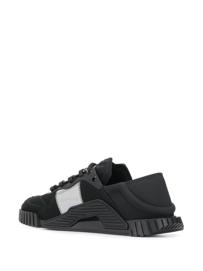 Shop Dolce & Gabbana Ns1 Slip-on Sneakers In Black