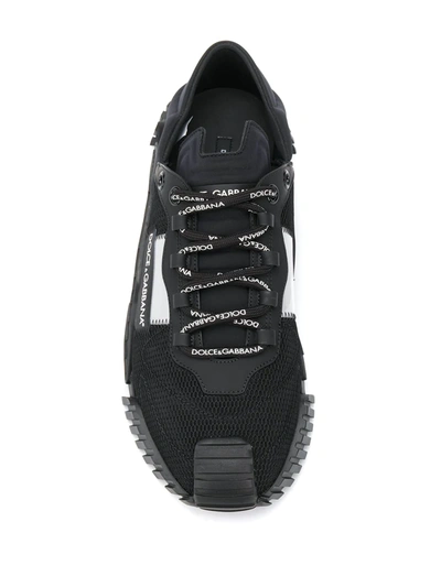 Dolce & Gabbana Low-cut Casual Sneakers In Black