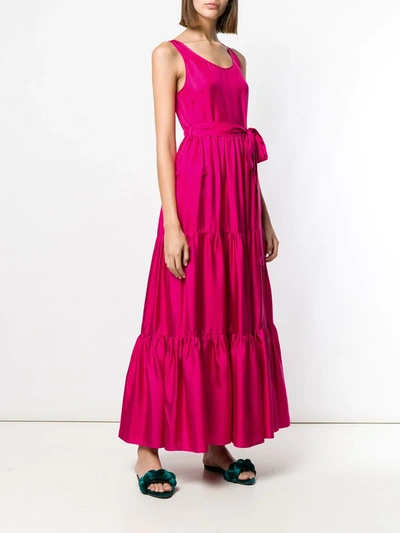 Shop La Doublej Pellicano Dinner Dress In Pink