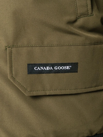Shop Canada Goose Parka Coat In Green