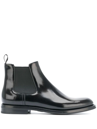Shop Church's Monmouth Wg Chelsea Boots In Black