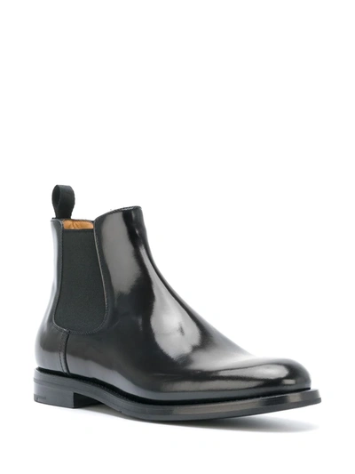 Shop Church's Monmouth Wg Chelsea Boots In Black