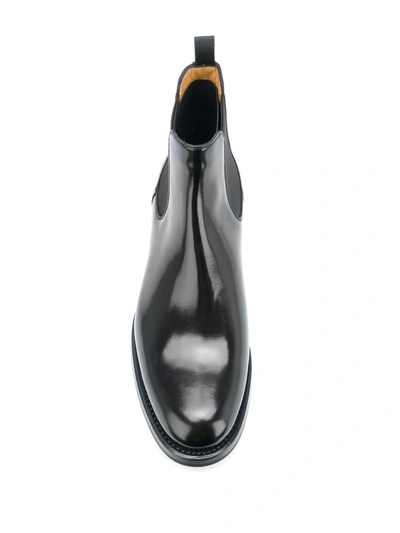 Church's Monmouth Wg Chelsea Boots In Black