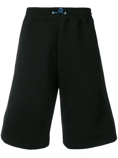 Shop Ben Taverniti Unravel Project Tie-knot Running Shorts In Black