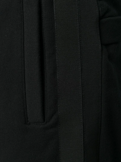 Ben Taverniti Unravel Project Tie-knot Running Shorts In Black