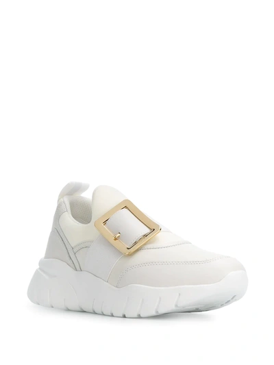 Shop Bally Brinelle Sneakers In White