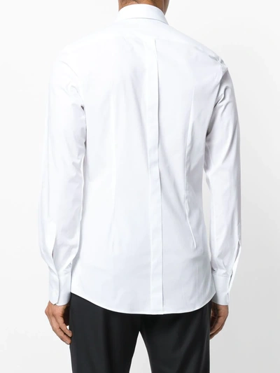 Shop Dolce & Gabbana Classic Fitted Shirt In White