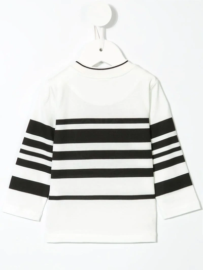 Shop Dolce & Gabbana Dg Royals Print Sweatshirt In White