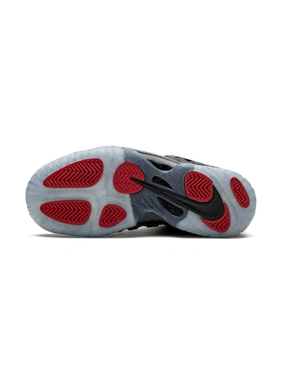 Nike Little Posite Pro "wool Fleece" Sneakers In Black