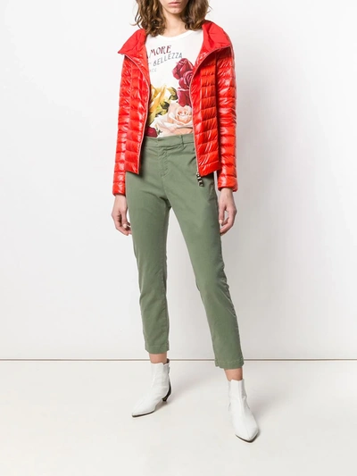 Shop Nili Lotan Tel Aviv Skinny Trousers In Green