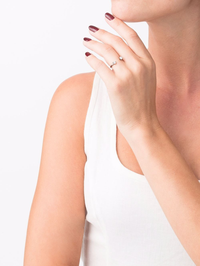 Delfina Delettrez 18kt Gold Dots Diamond Ring In Black