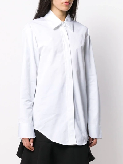 Shop Off-white Double Sleeves Shirt In White
