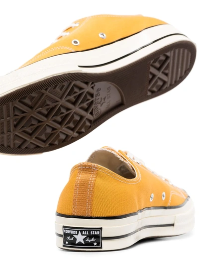 Shop Converse Chuck 70mm Low-top Sneakers In Yellow