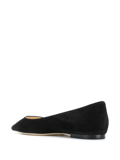 Shop Jimmy Choo Romy Ballerina Shoes In Black