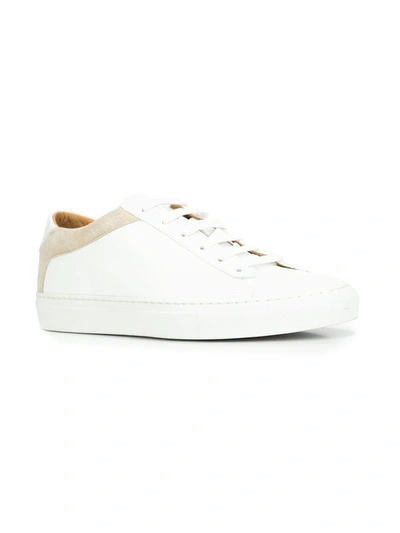 Shop Koio Collective Capri Bianco Sneakers In White