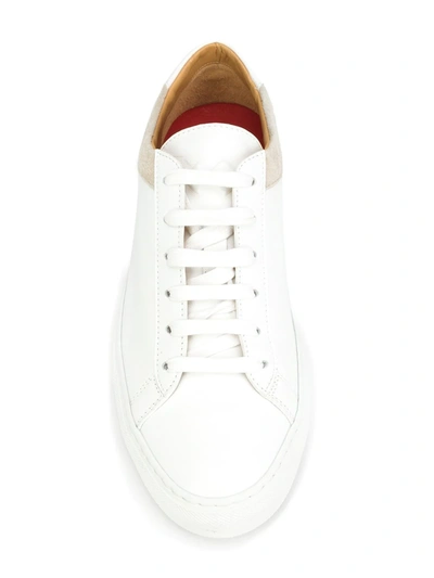 Shop Koio Collective Capri Bianco Sneakers In White