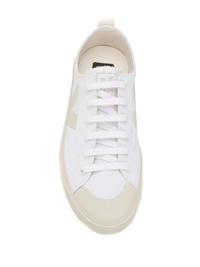 Shop Veja Nova Plimsoll Sneakers In White