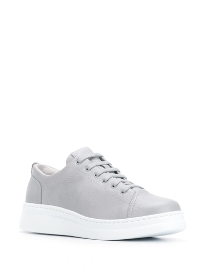 Shop Camper Runner Up Lace-up Trainers In Grey