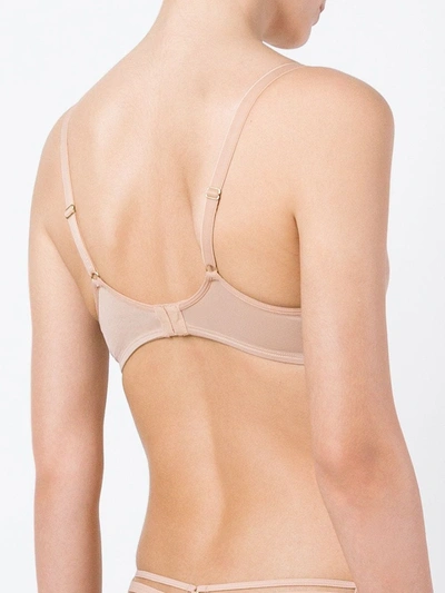 Shop Marlies Dekkers Space Odyssey Push Up Bra In Neutrals