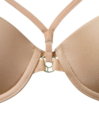 Shop Marlies Dekkers Space Odyssey Push Up Bra In Neutrals